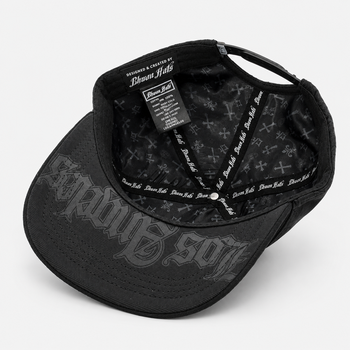 LA Spider Black Plata - Chava Hats