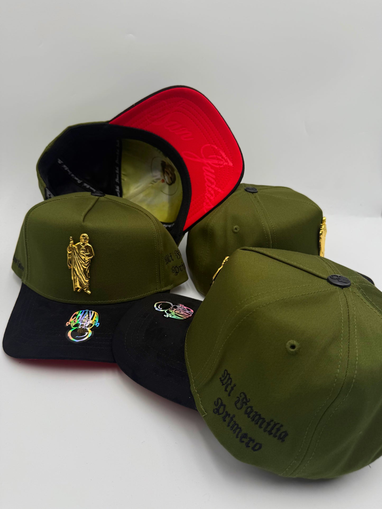 Gorra San Judas placa de oro