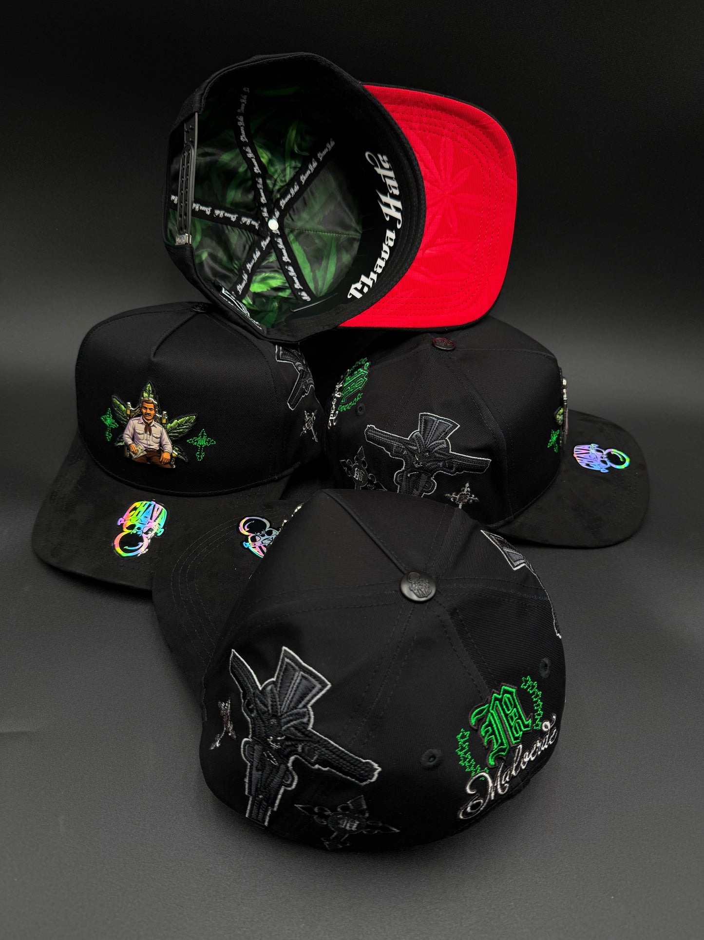 Jesús malverde chava hats