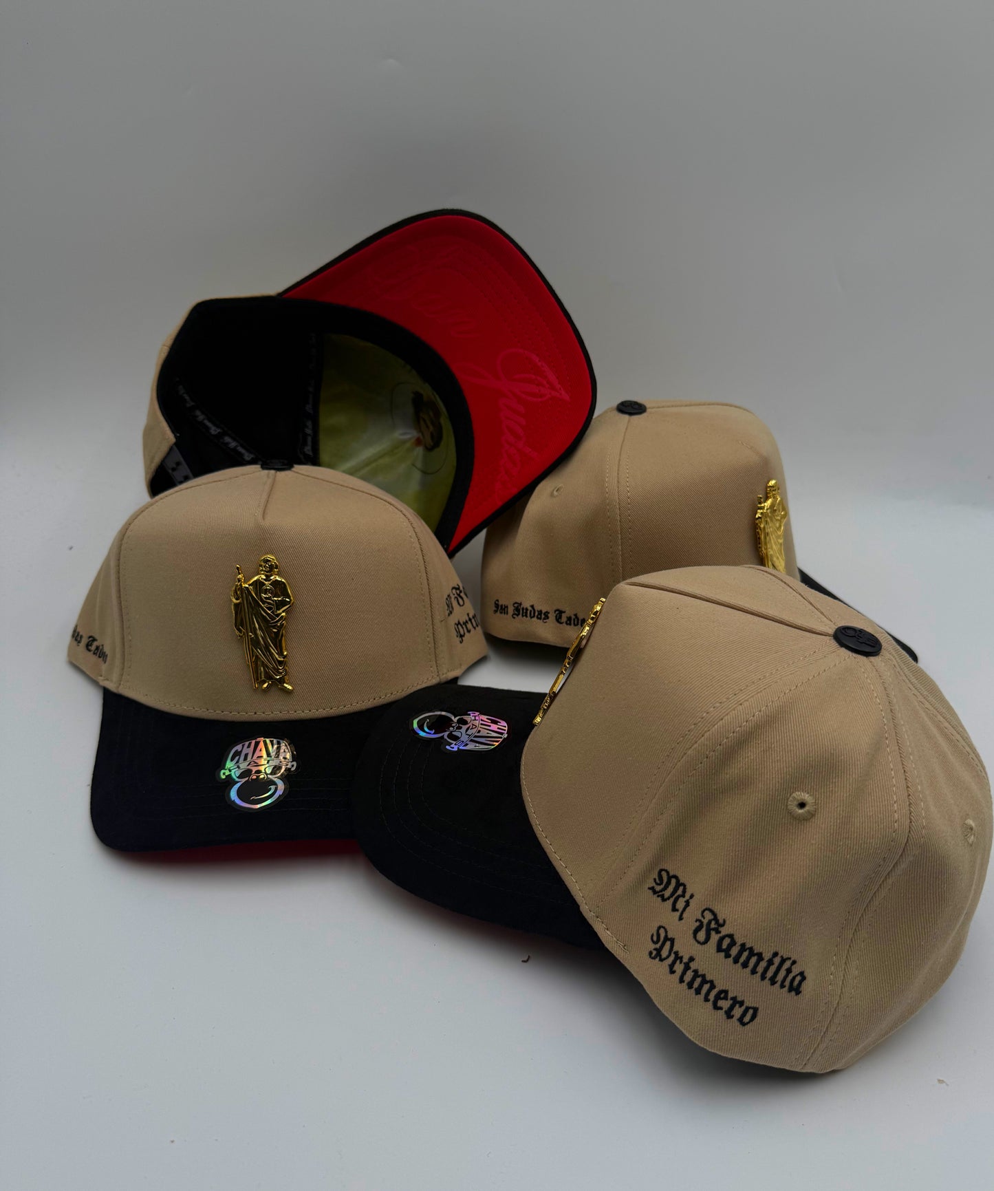 Gorra San Judas placa de oro