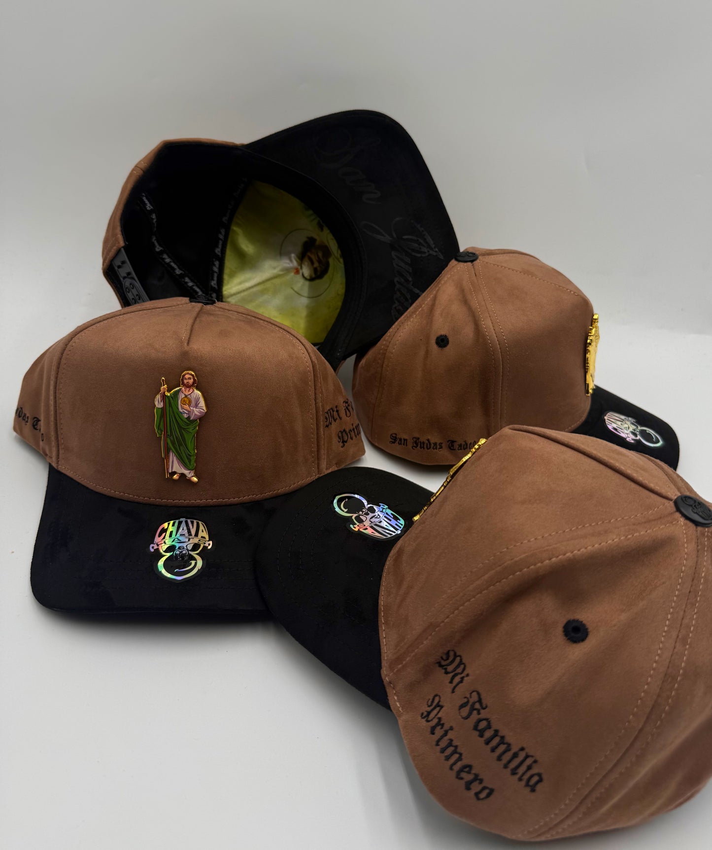 Gorra de san Judas placa a color