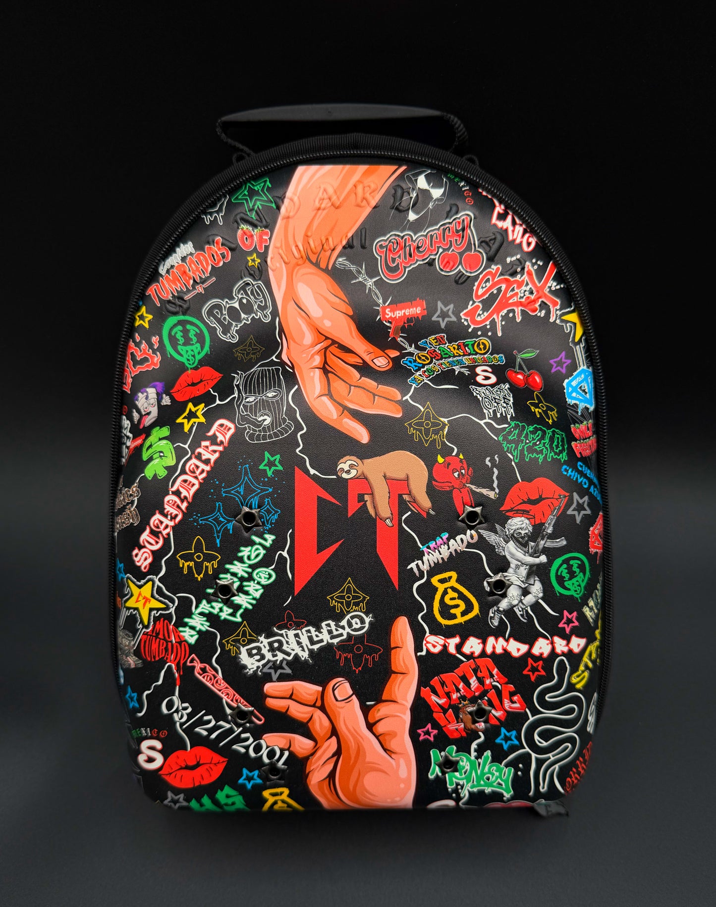 Mochila para 6-8 gorras