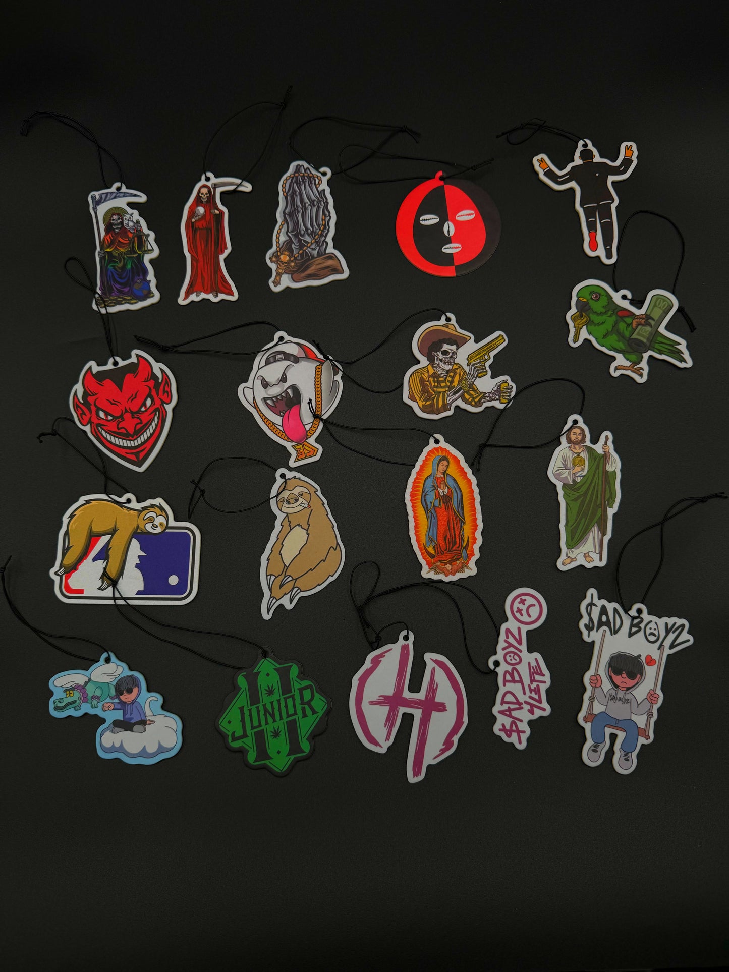 Aromatizantes para autos  (black ice )