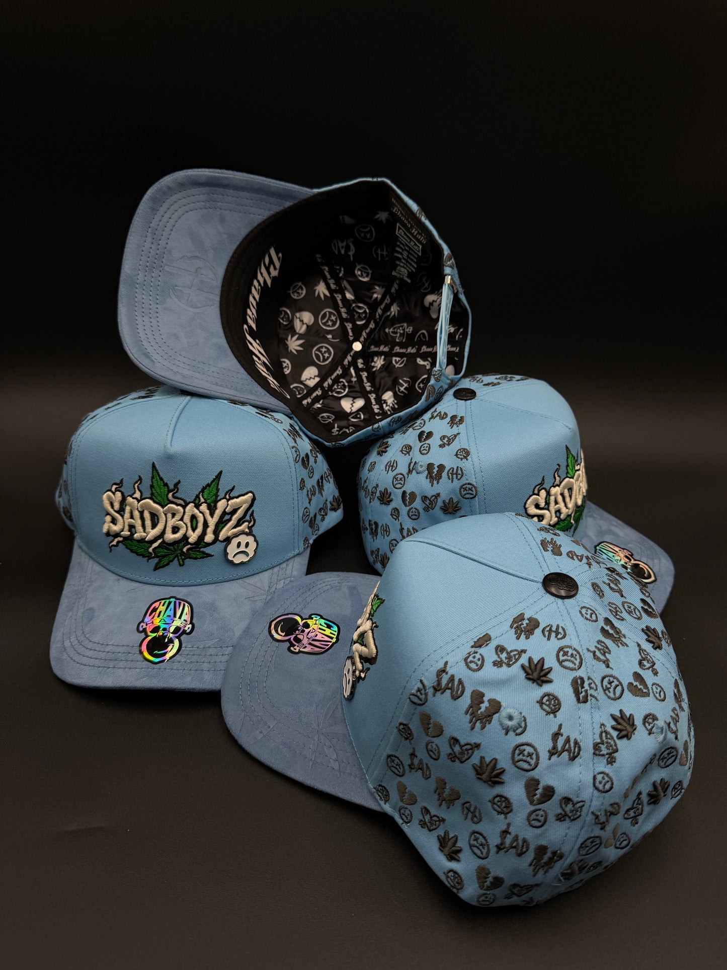 Gorra Sad boyz humo bolsa secreta