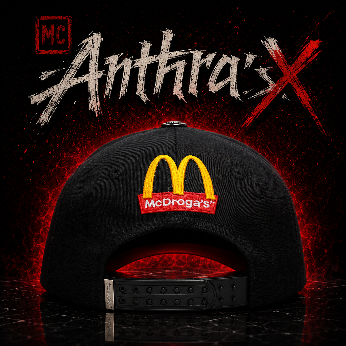 Gorra Anthrax-McDonald’s chava hats