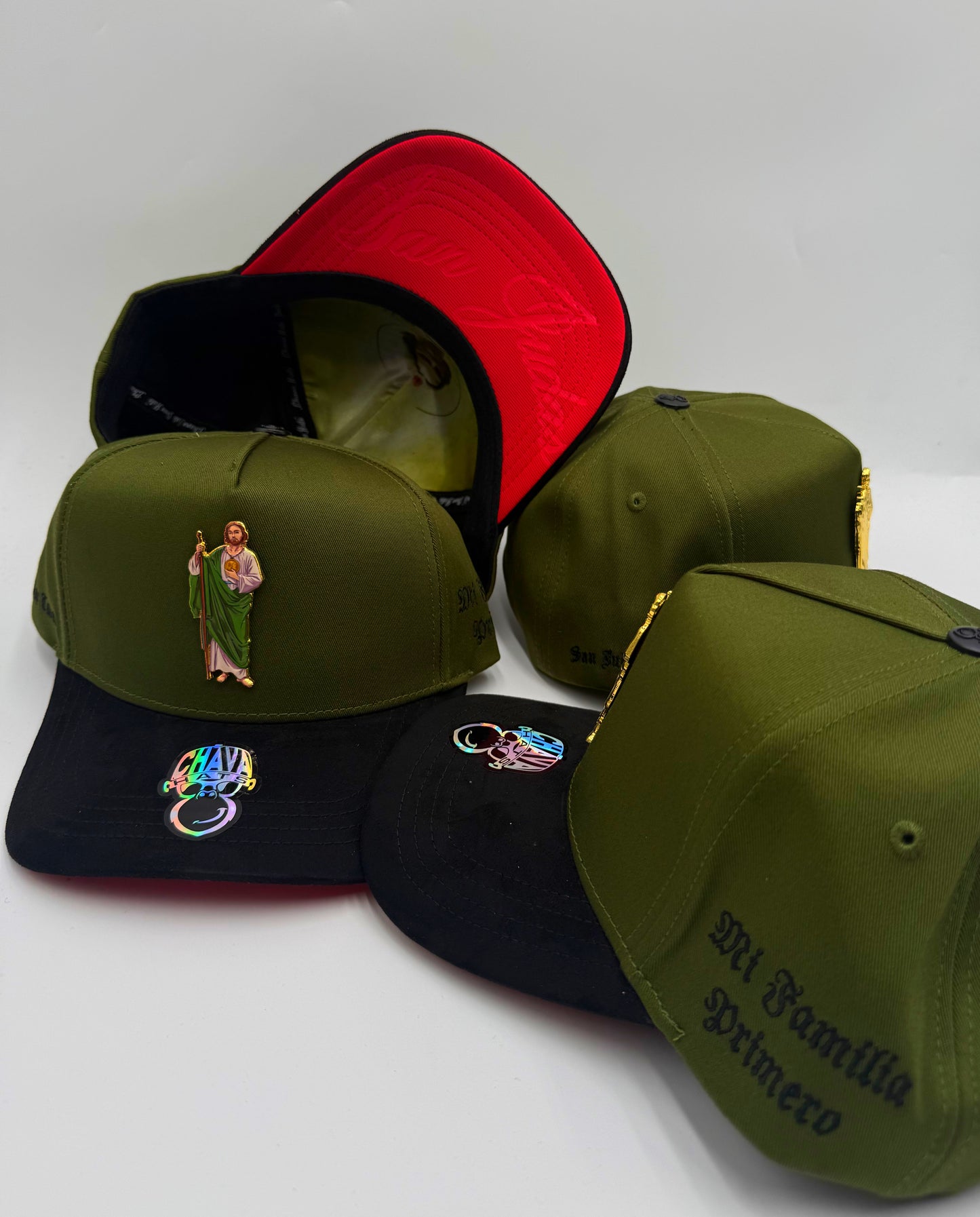 Gorra de san Judas placa a color