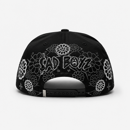 Sadboyz Murakami Negro Blanco  - Chava Hats