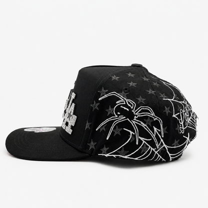 LA Spider Black Plata  - Chava Hats