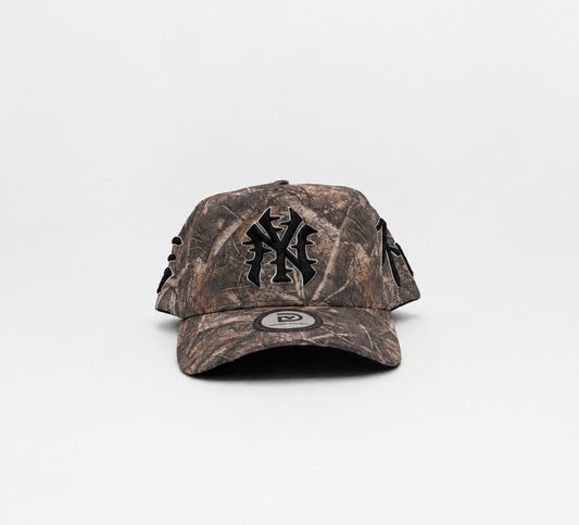 Gorra NY camuflaje hojas secas Droval