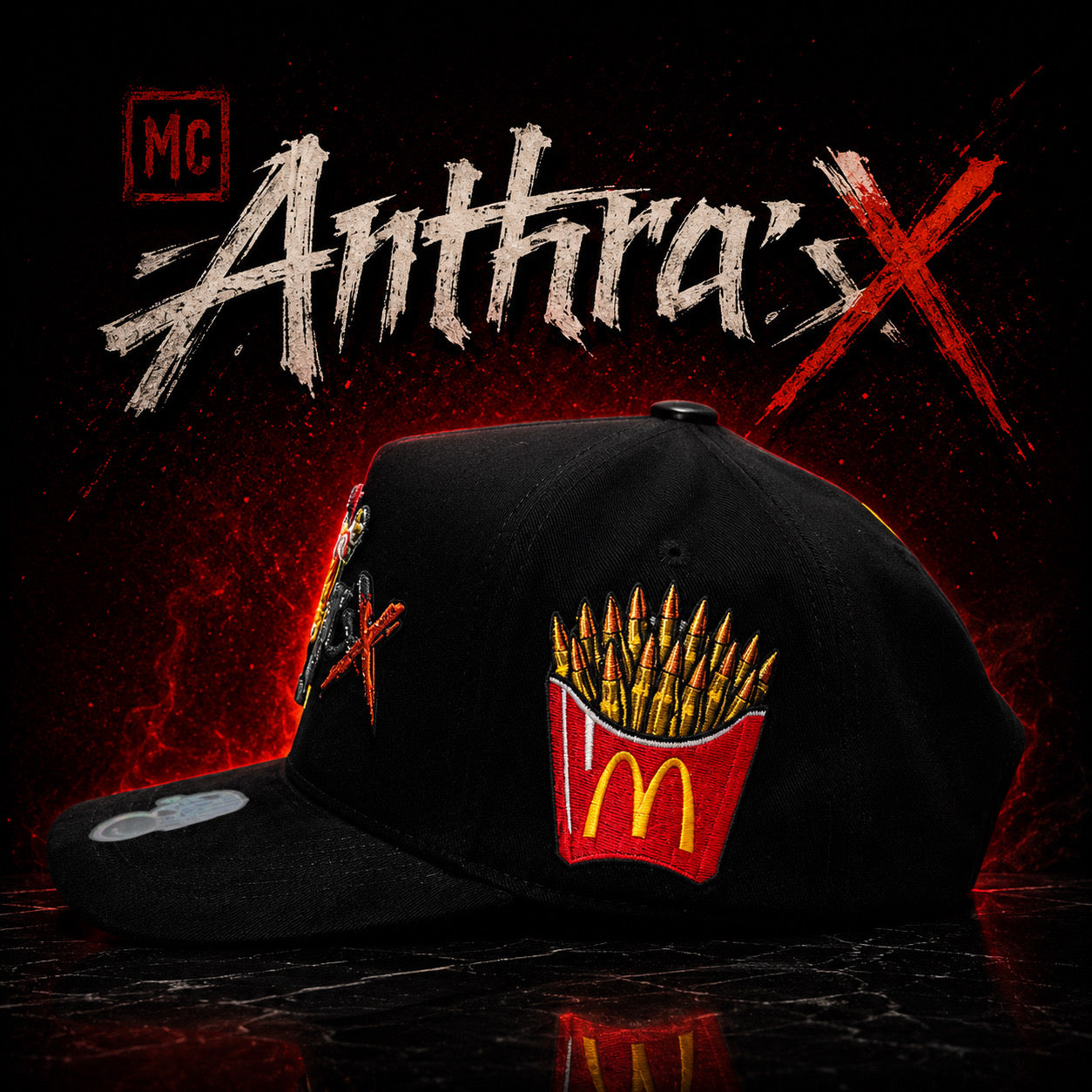 Gorra Anthrax-McDonald’s chava hats