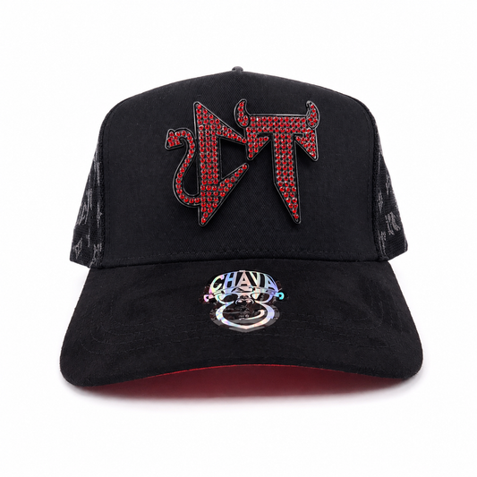 Gorra CT cuernos Negro - Chava Hats