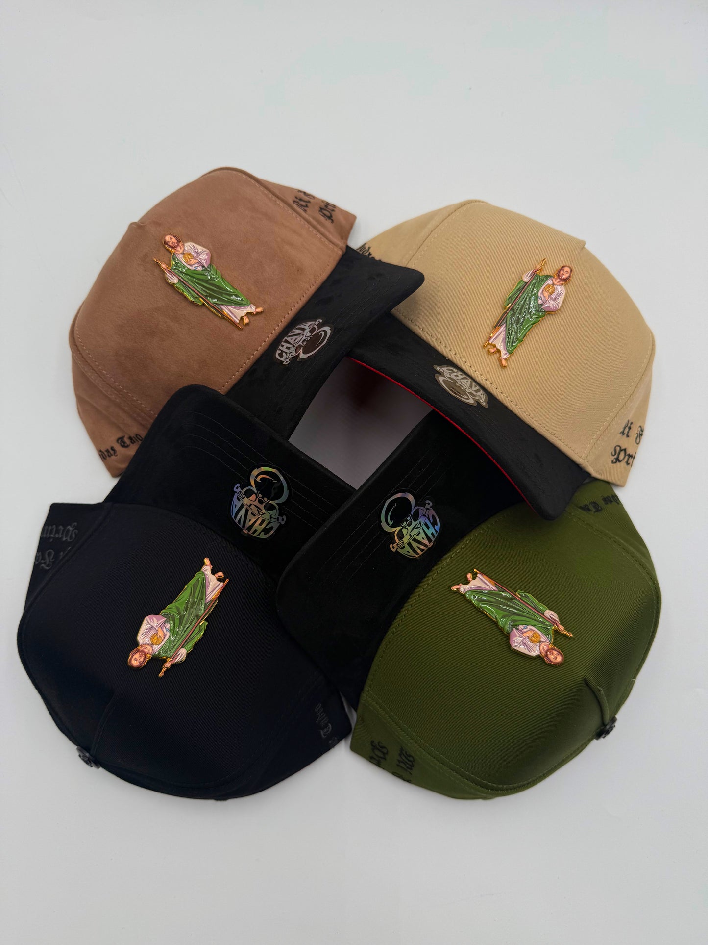 Gorra de san Judas placa a color