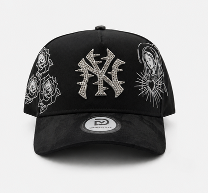 NY virgen Negro/Blanco Droval