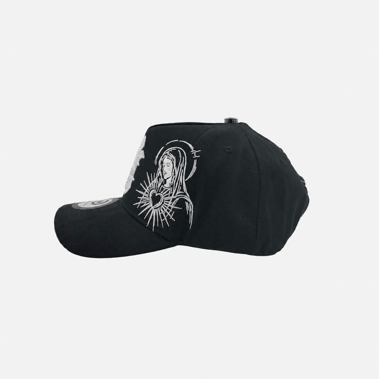 Gorra NY virgen y rosas Droval