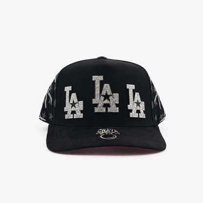 LA Spider Black Plata  - Chava Hats