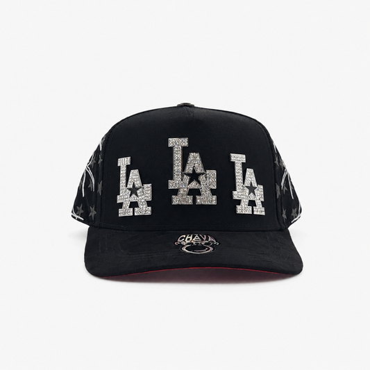 LA Spider Black Plata  - Chava Hats