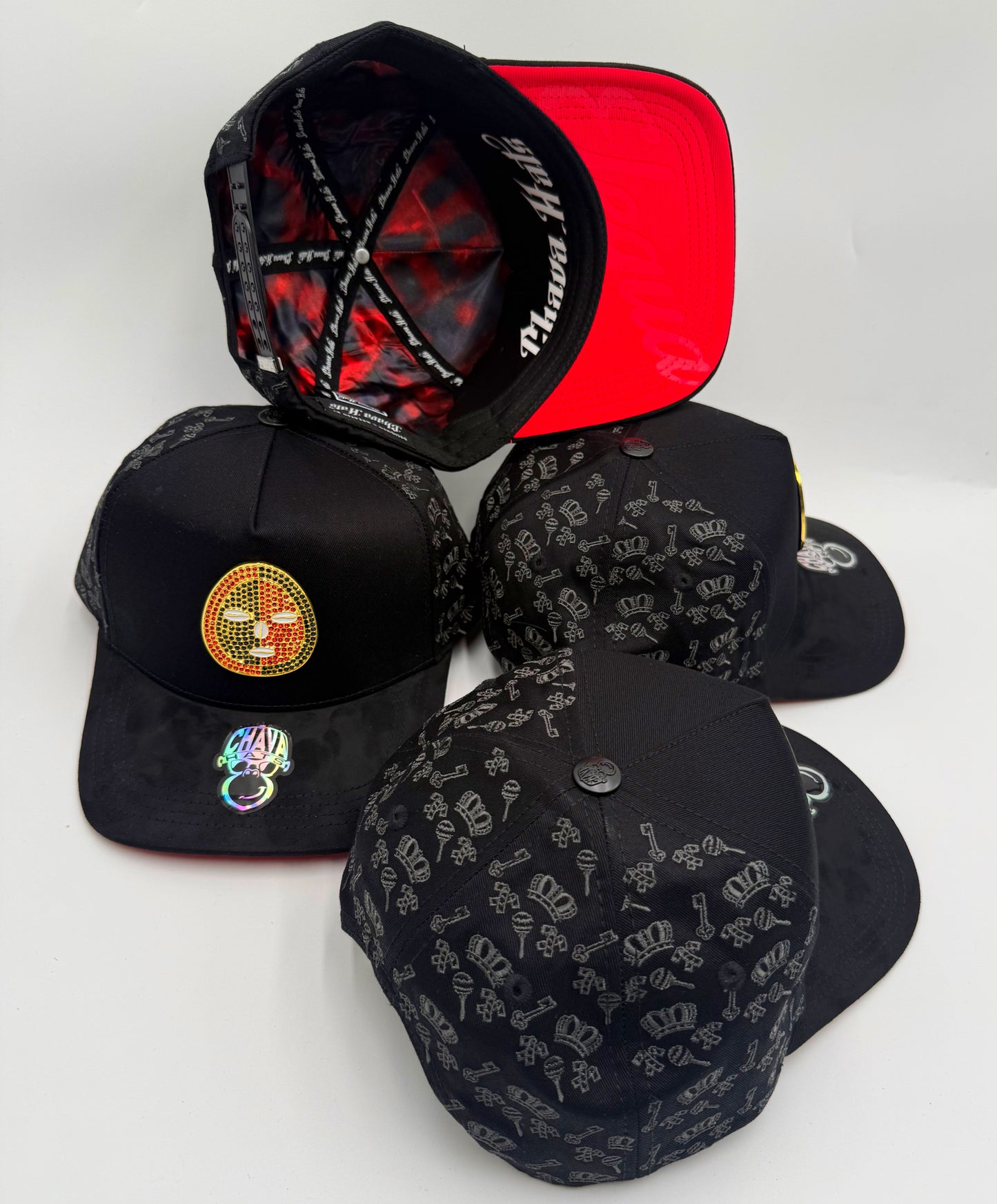 Gorra de Elegua placa adiamantada de alta calidad