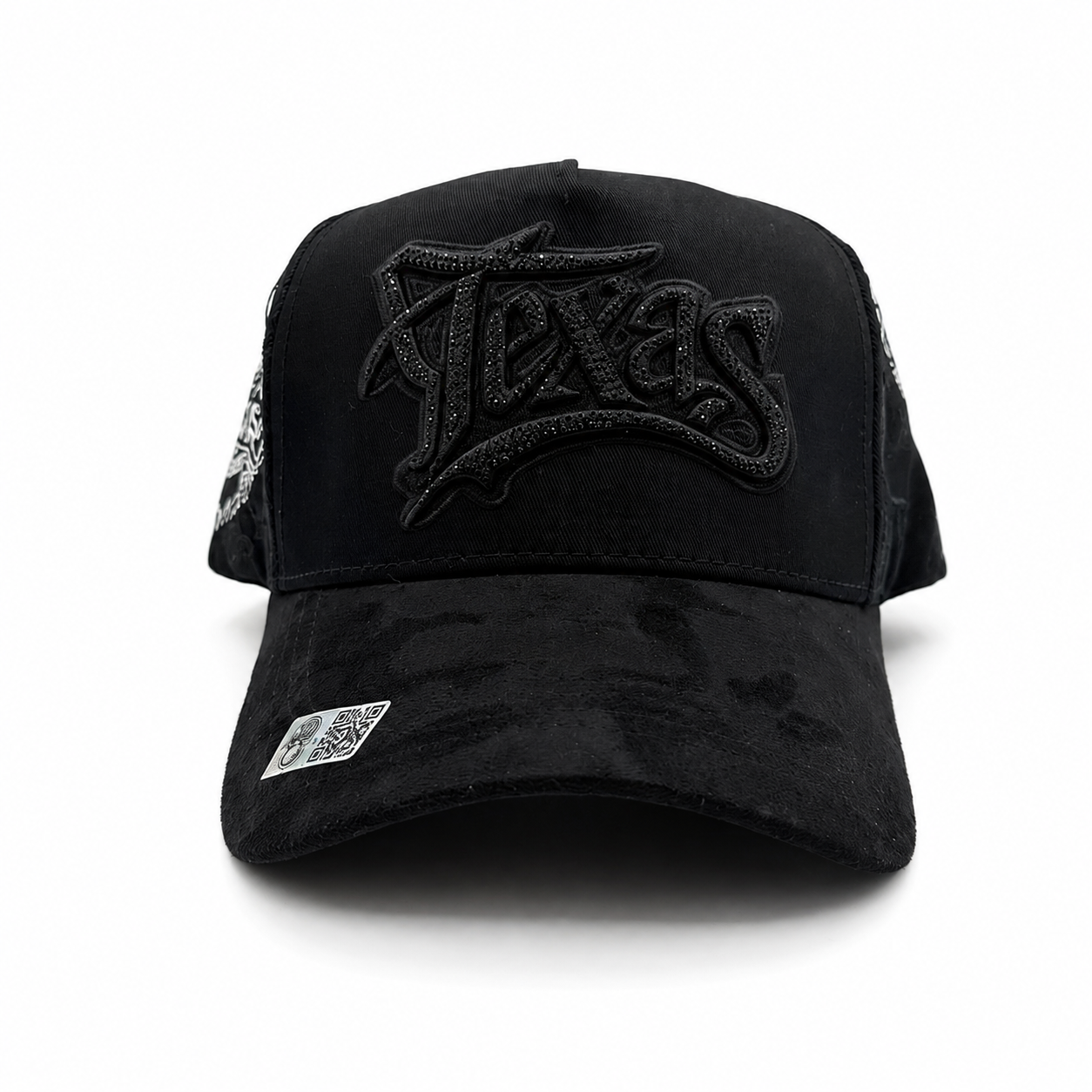 Gorra Texas negra diamantes edición chava hats