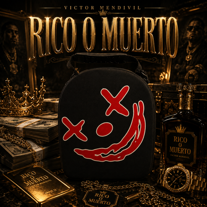 Mochila para 6-8 gorras rico o muerto ☠️