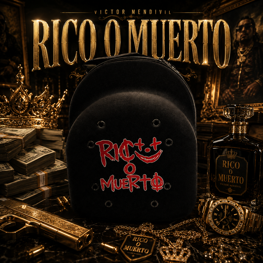 Mochila para 6-8 gorras rico o muerto ☠️