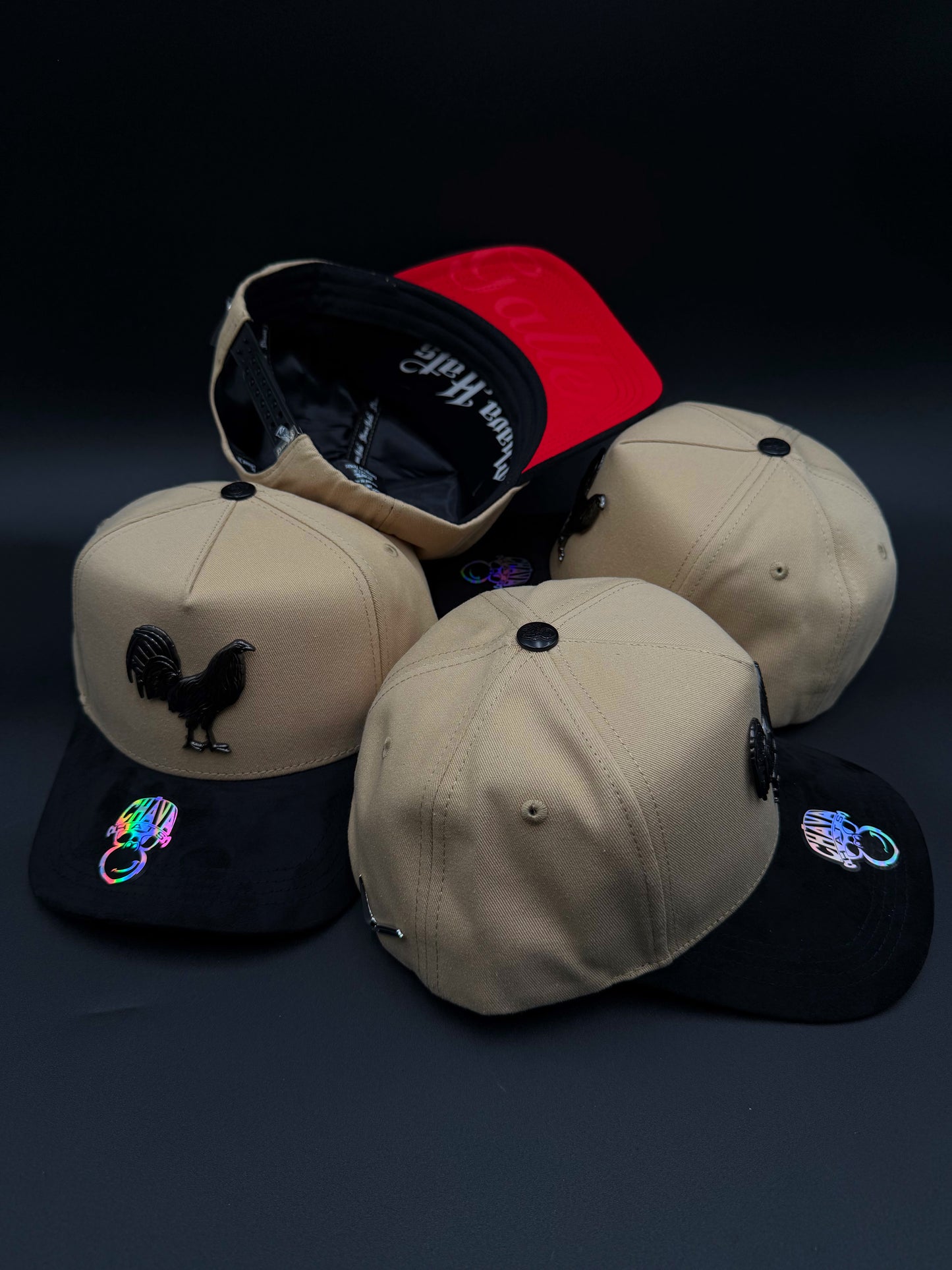 Gorra de gallos bolsa secreta