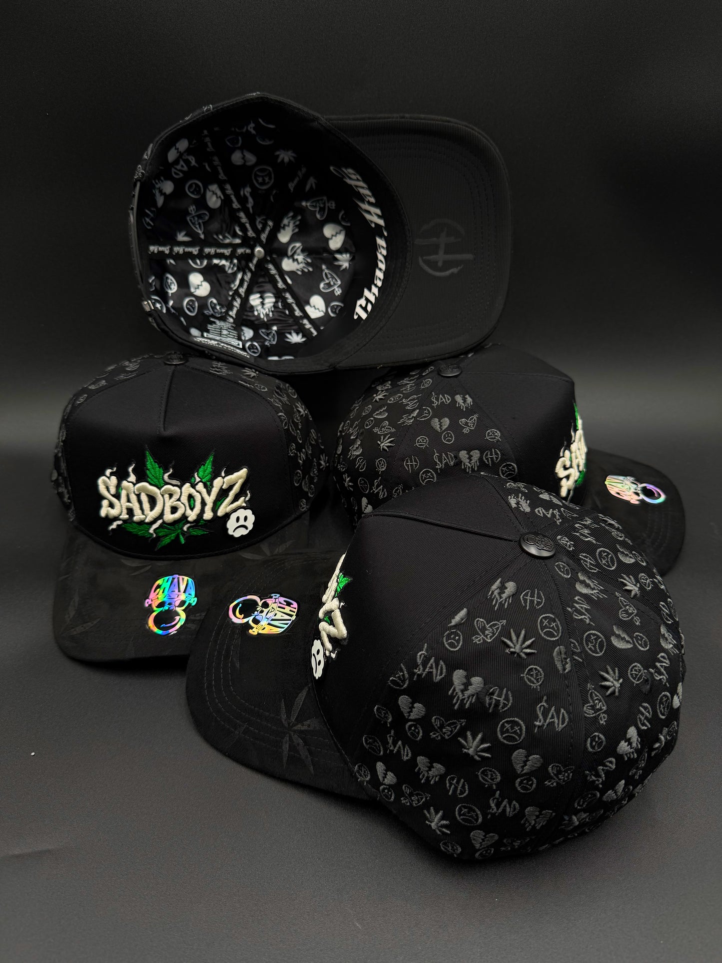 Gorra Sad boyz humo bolsa secreta