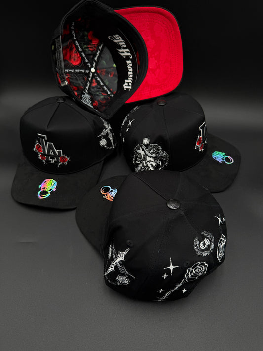 Gorra LA rosas rojas chava hats
