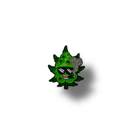Smoked Leaf Pin – Street Edition