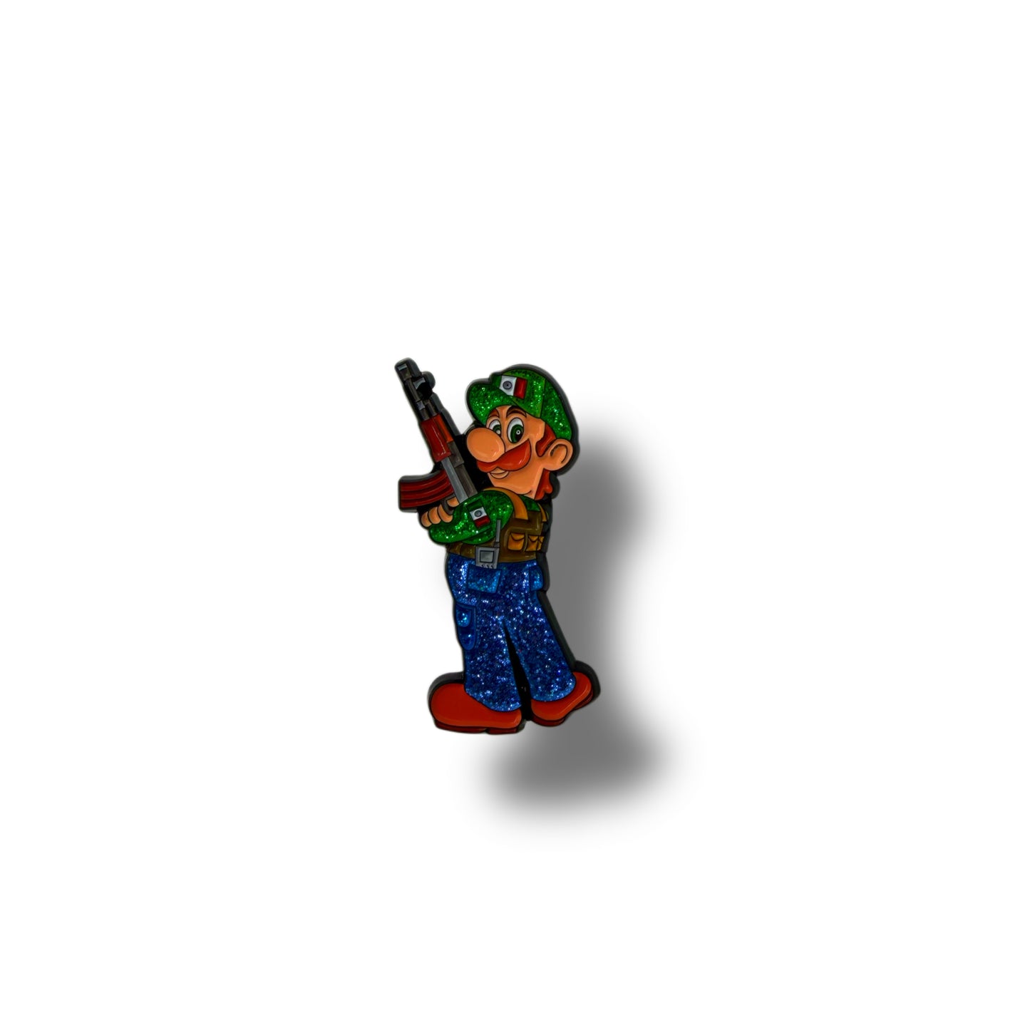 Luigi bélico Pin – Premium Edition