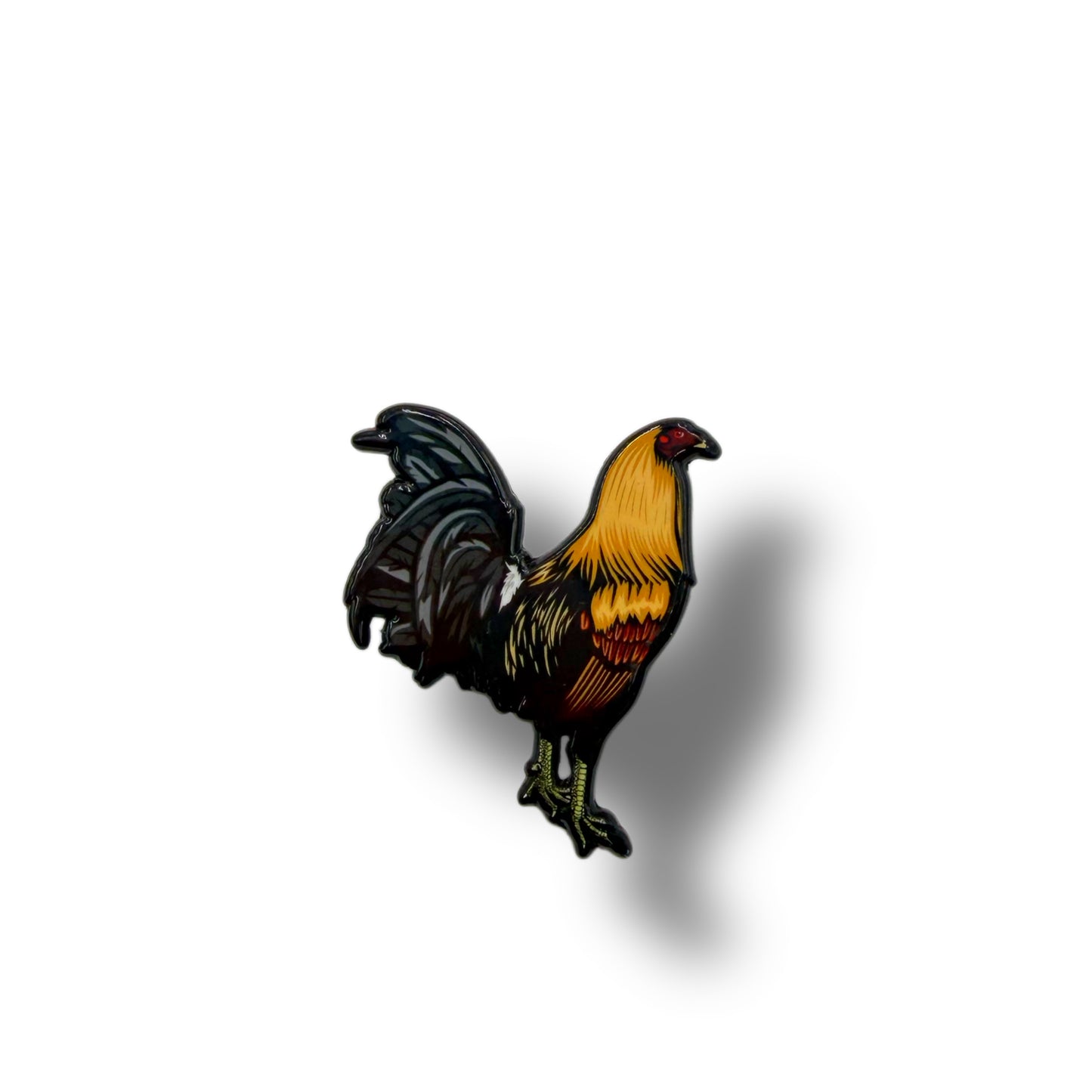 Golden Rooster Pin – Classic Edition
