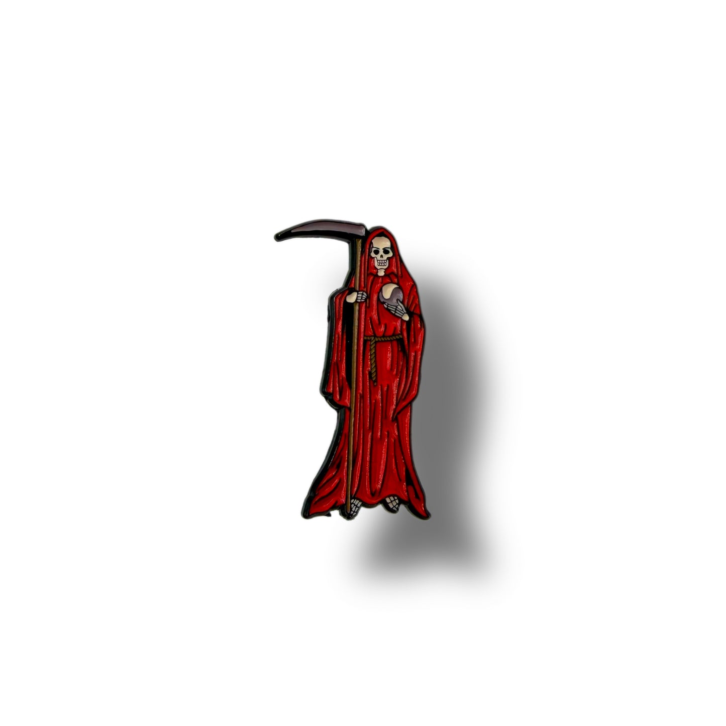 Santa Muerte Red Pin