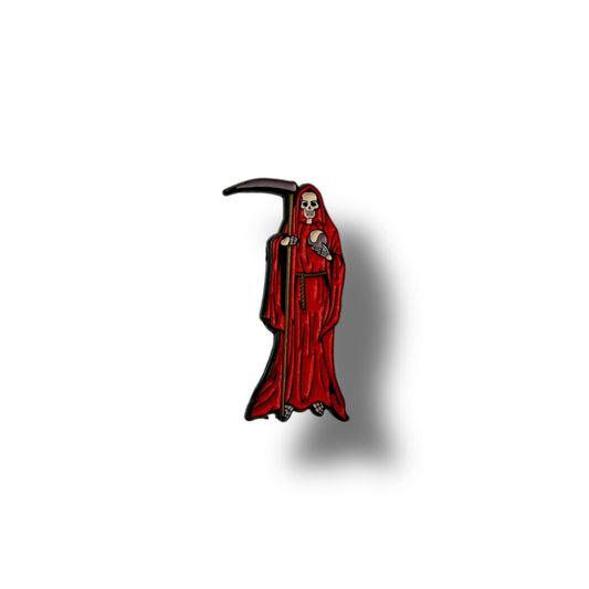 Santa Muerte Red Pin