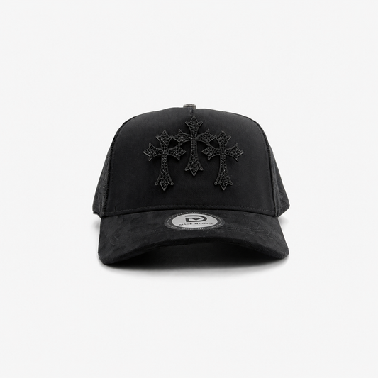 Gorra Triple Cruz Blackout Droval